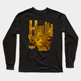 Hulk Hogan \  WWE Long Sleeve T-Shirt